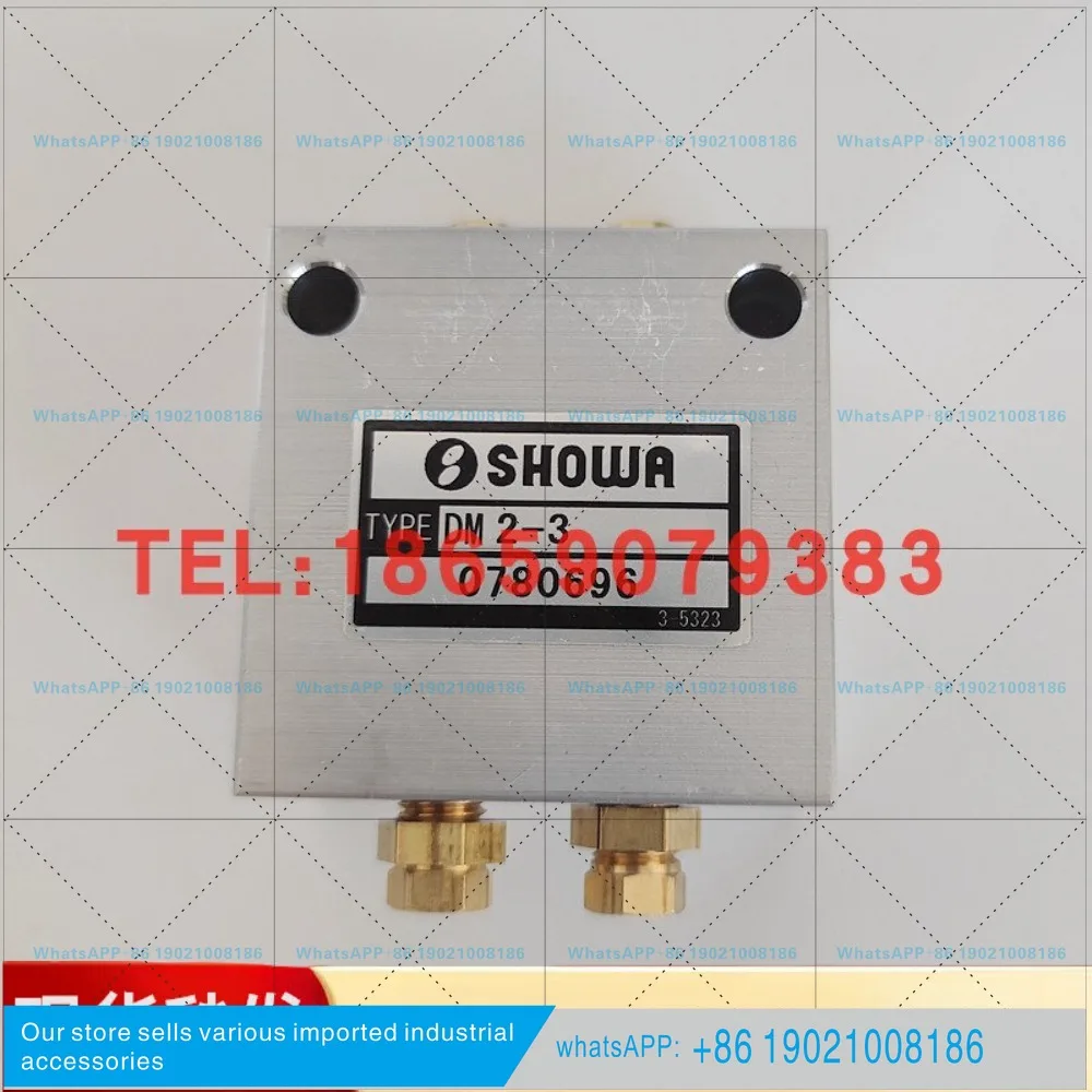 SHOWA Japan Zhenghe spindle oil and gas distributor Lubricating oil mist oil discharge DM3-6 DM4-3 DM2-3 6-1