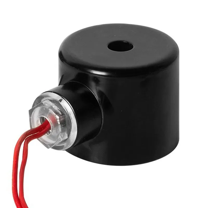 2W160-15 Solenoid Valve Coil AC220V DC24V Copper Wire Waterproof Explosion Proof Replacement for 2W Series 1/2 Inch