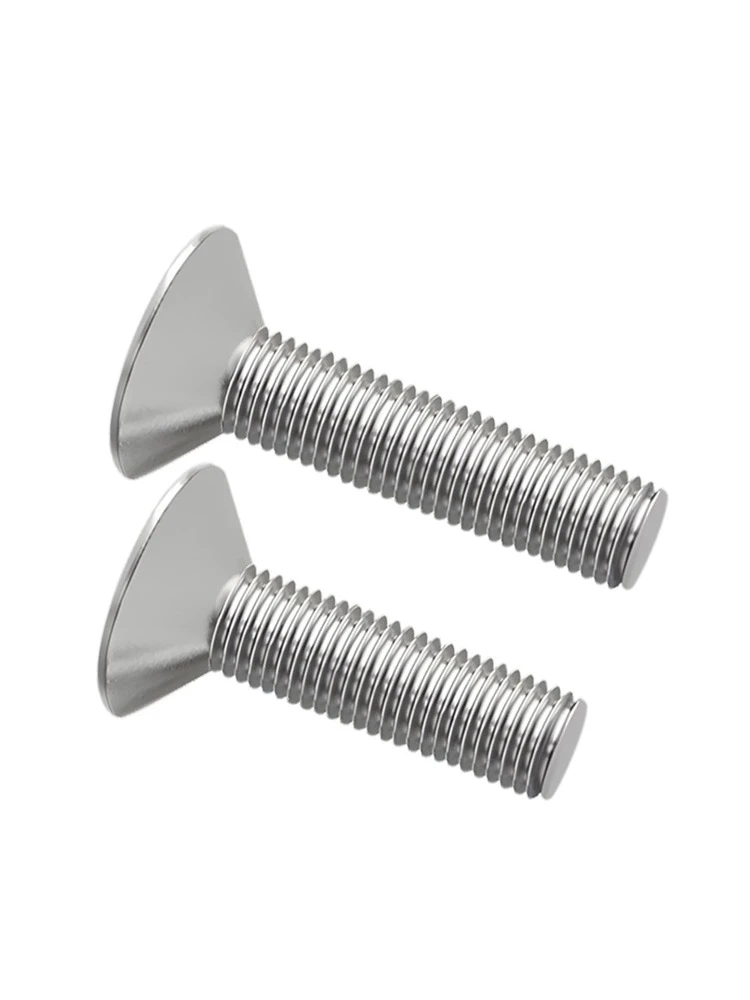 10 ~ 200 قطعة فيليبس غاطسة مسمار لولبي الرأس 304 الفولاذ المقاوم للصدأ شقة رئيس الصليب على شكل برغي صغير M2.5 M3 #4