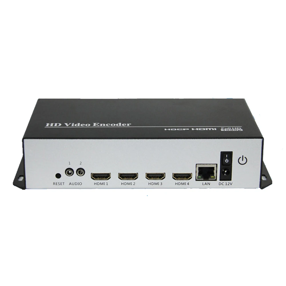 

ISEEVY 4 channel H.264 IP Video Encoder Live Streaming Encoder support RTMP RTSP UDP HTTP and Facebook YouTube WOWZA