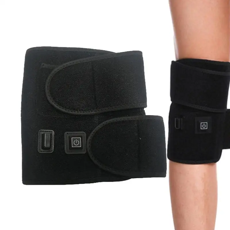 Knee Heating Pad USB Rechargeable Knee Heat Pad With 3 Heating Level Overheat Protection Small Heating Pad Comfortable
