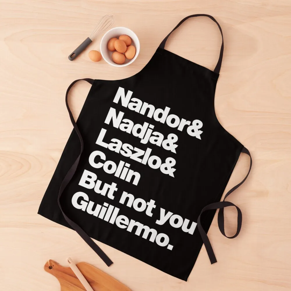 Not You Guillermo Apron useful things for home Woman kitchen apron Housewares kitchen