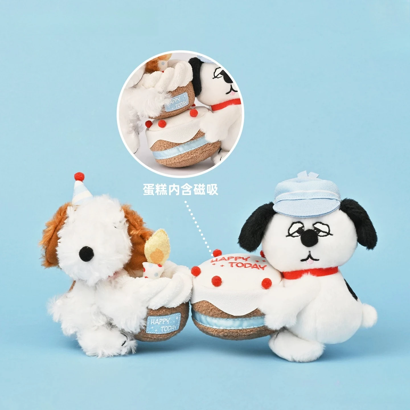 Celebration Day Snoopy Olaf Puppy Doll Pendant Birthday Gift Cute Plush Bag Pendant Hanging ornaments