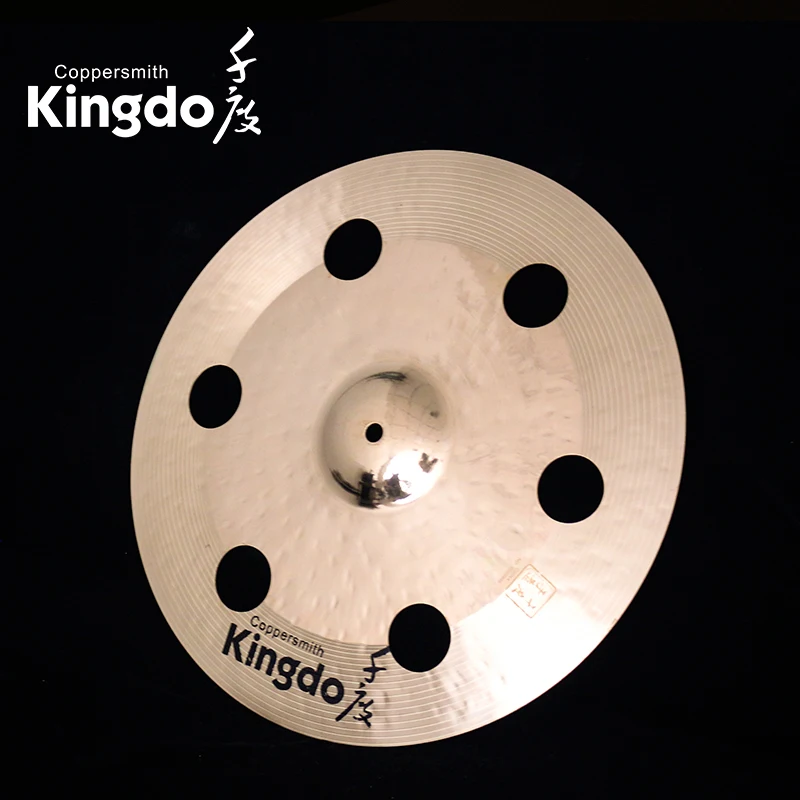 

High Grade B20 Bronze Handmade Cymbal 16" Effect Cymbal With Holes