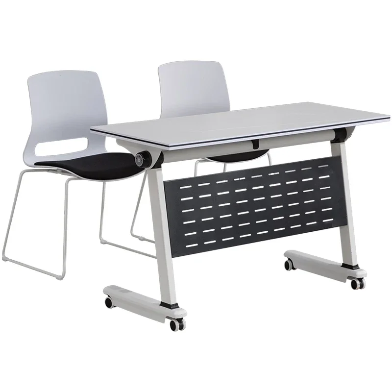 

Folding training table combination splicing conference table strip table reading tabl e training institution desk tutoring class
