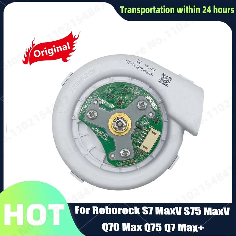 Original Roborock S7 MaxV S75 MaxV Q70 Max Q75 Q7 MAX+ Fan Motor Spare Parts Robotic Vacuum Cleaner Accessories