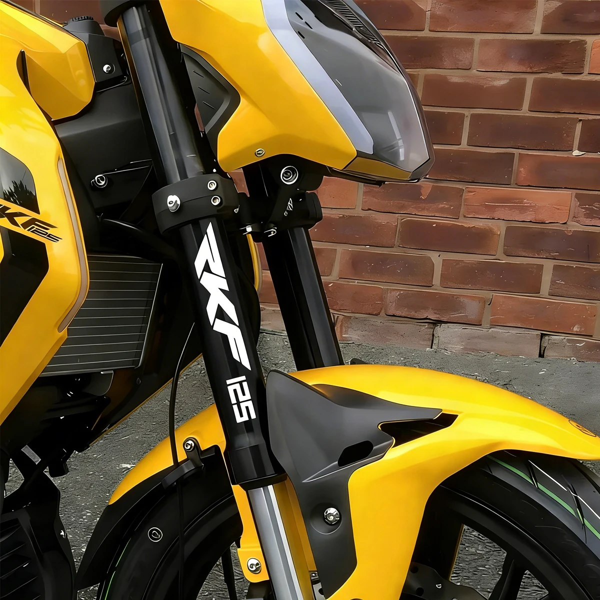 2PCS For Keeway RKF 125 RKF125 Reflective Motorcycle Stickers Decor Moto Body Front Fork Shock Absorber Vinyl Accessories Decals - view 5