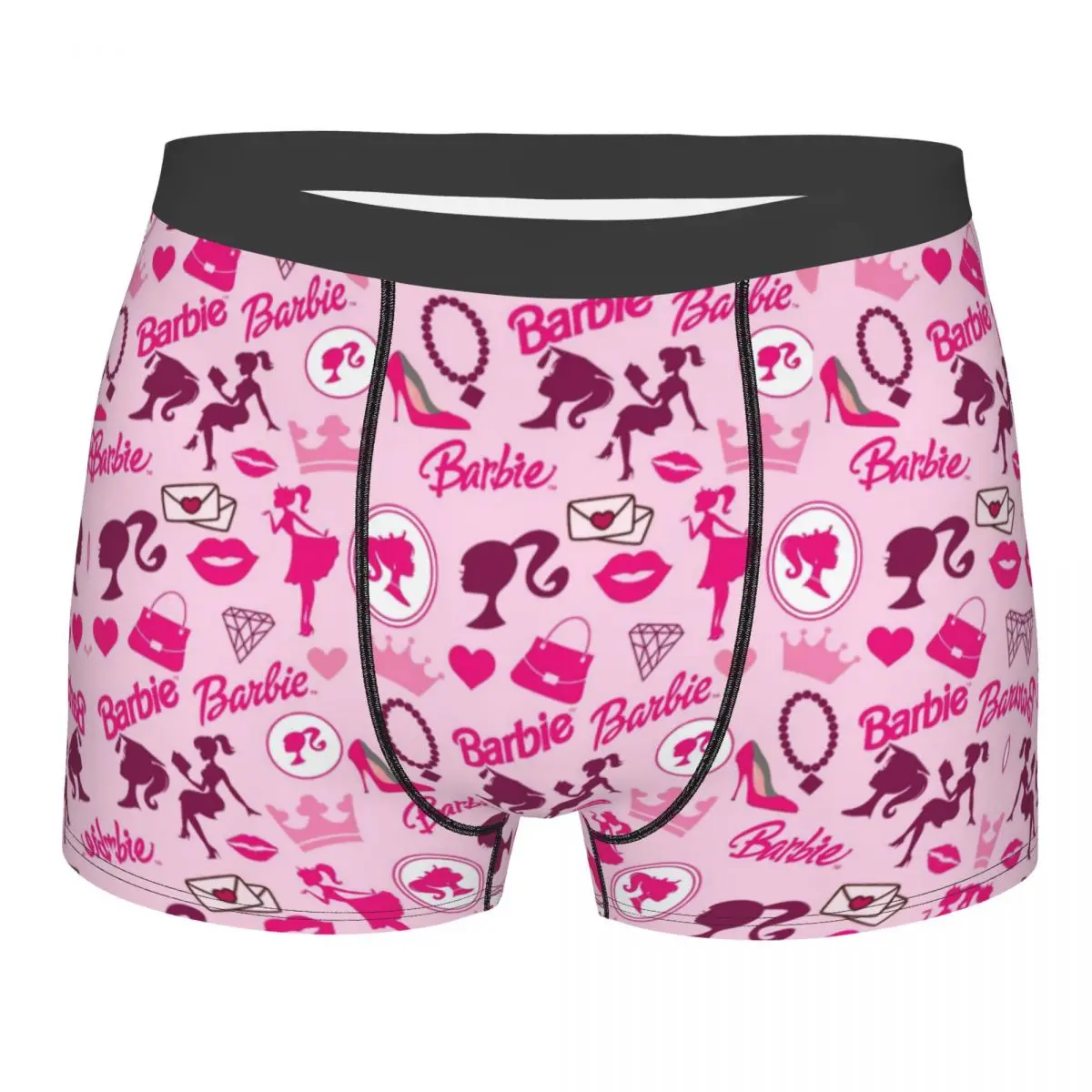 Custom Barbie Boxers Shorts Mens Briefs Underwear Fashion Underpants