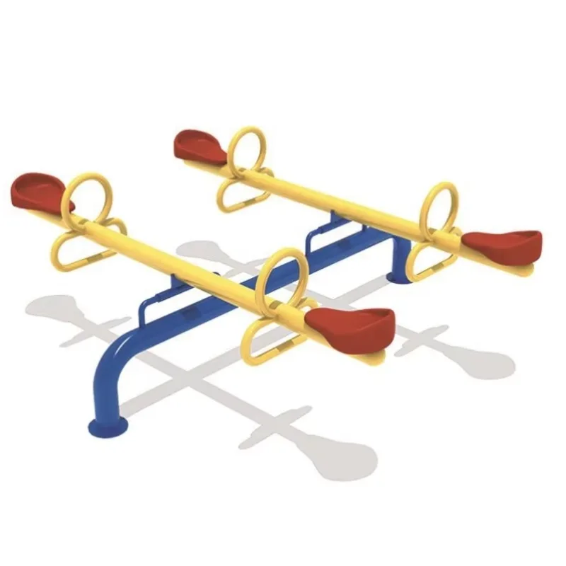 2027 Factory Price Popular Style Kids and Adult Garden Outdoor Seesaw 2 Seats 4 Seats Funny Rocker Seesaw