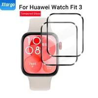 Tempered Glass For Huawei Watch Fit 3 Screen Protector Film Smartwatch Anti-scratch Screen Protector for Huawei Watch Fit 3