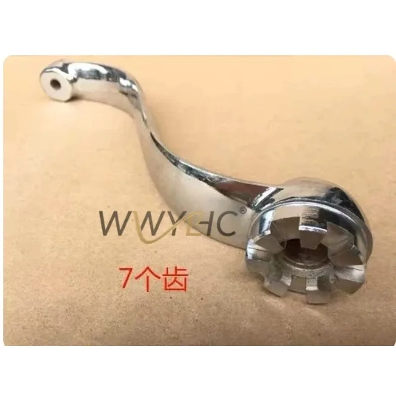 Turret Milling Machine Knee Elevating Crank Handle, 7 Teeth 16mm Replacement Part
