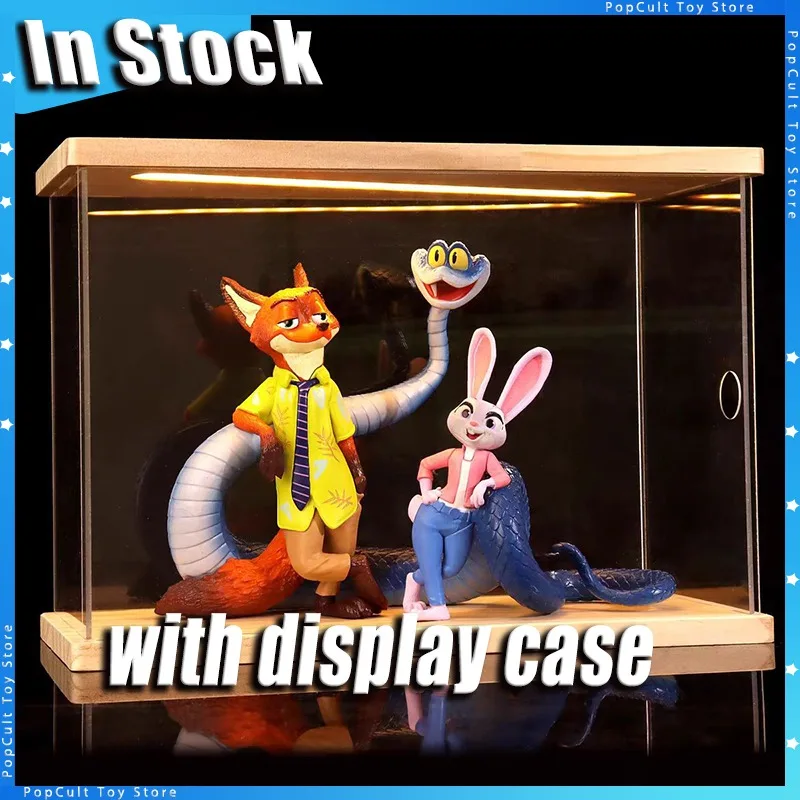 

3Pcs/set Action Figure Toy Character Model Desk Decoration Judy Rabbit Nick Gary Snake Anime Figurine Fans Christmas Gifts