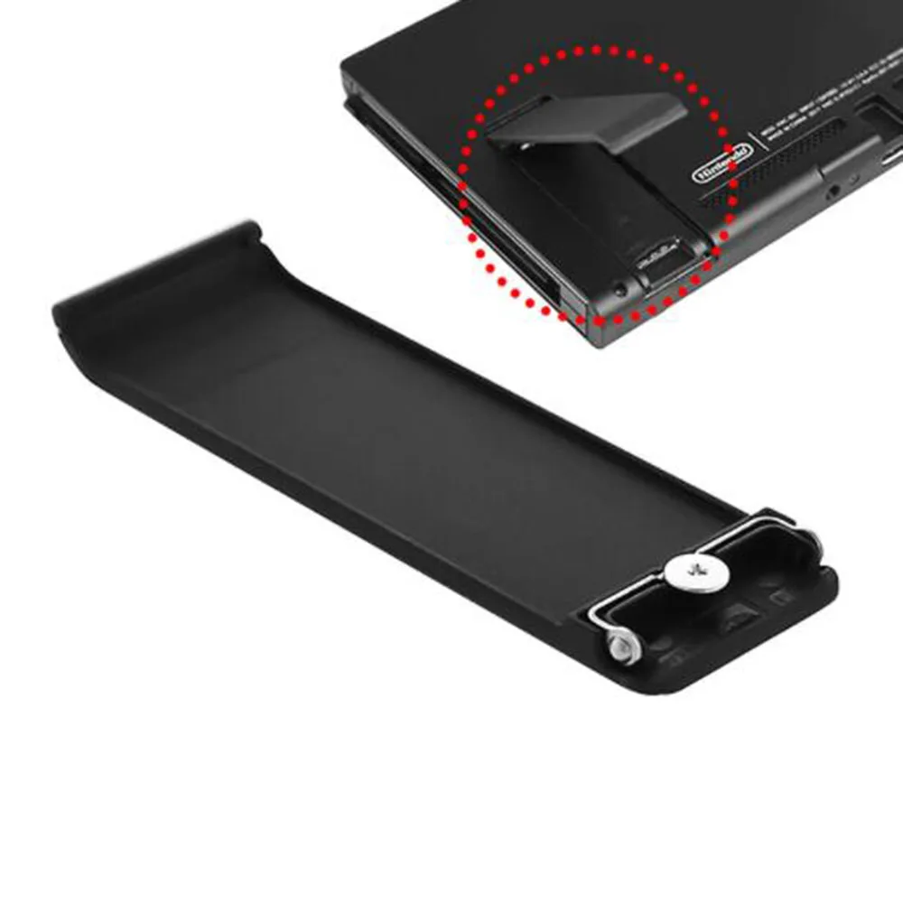 Back Kickstand Shell Support Bracket Stand Case Stand Holder for Switch NS NX Joy-Con Console with Screw