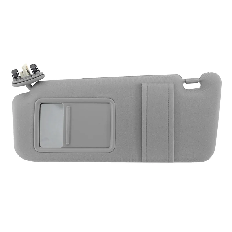 Left Side Gray Car Sun Visor Shade for 2007 2008 2009 2010 2011 with Sunroof and