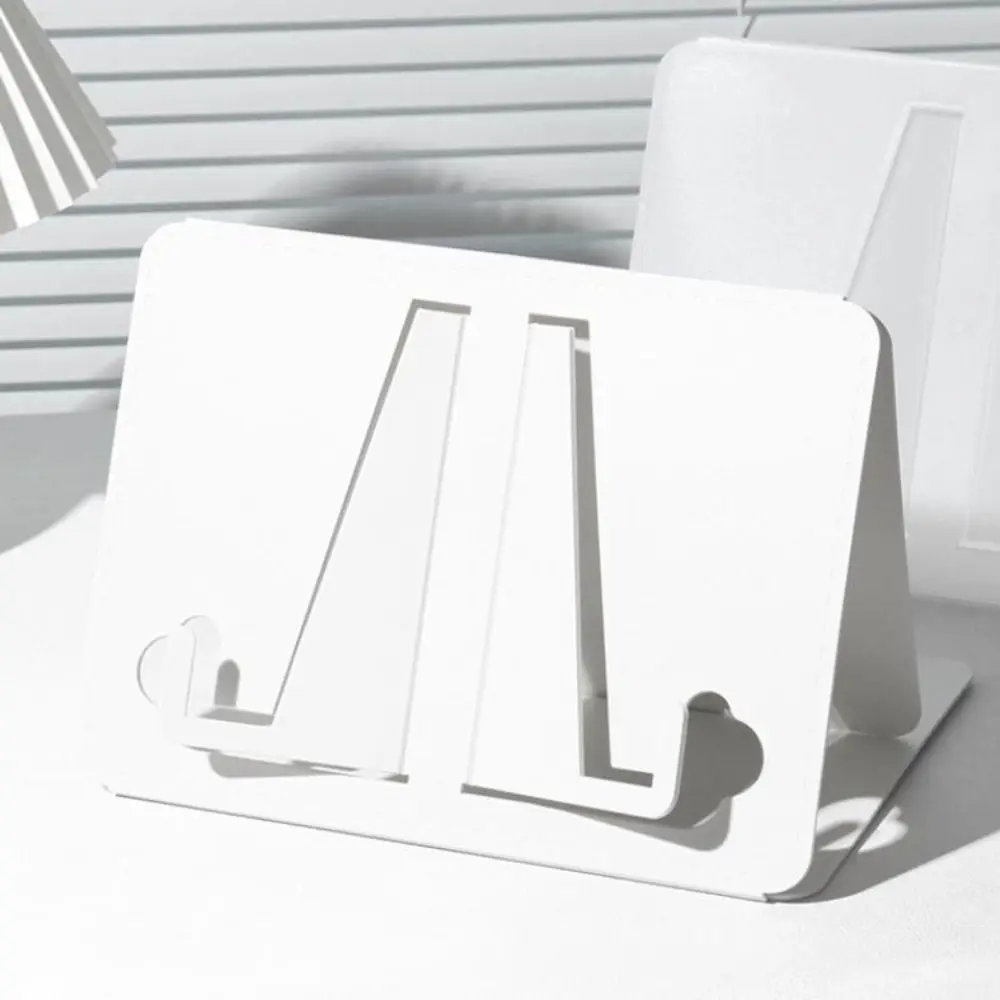 Simple Portable Reading Rack Fold Music Score Book Stand Recipe Desk Book Shelf for Readers