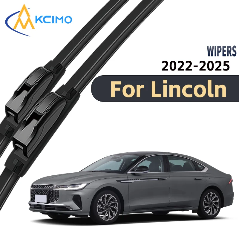 

Premium Quiet Multifunctional Car Wiper Blades Durable Soft Rubber Strip Super for Windshield for Lincoln Z 2022-2025