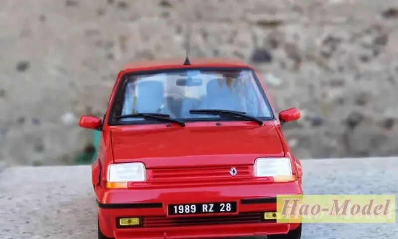 NOREV 1:18 สําหรับRenault Supercinq GT Turbo 1989 AlloyรถDiecastชุดเครื่องประดับเด็กของขวัญวันเกิดงานอดิเรกจอแสดงผลคอลเลกชัน