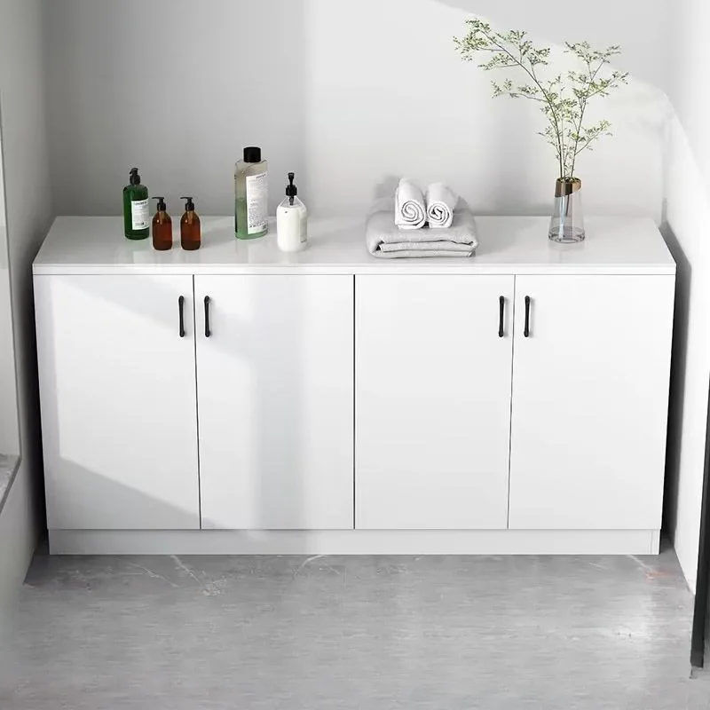Balcony cabinet Storage cabinet Sunscreen waterproof utility cabinet Storage Floor Space utilization Locker