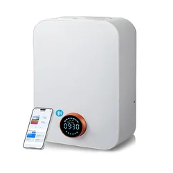 Diffuseur d'Huile Essentielle, Désodorisant, Humidificateur, Aromathérapie, sexuellement de Chambre, pour la Maison, WIFI, Bluetooth, 150ml