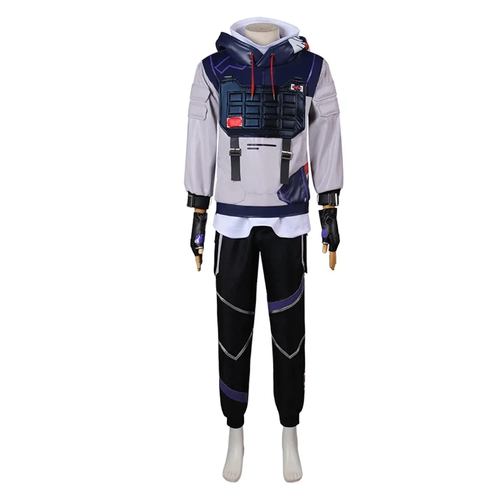 Anime ISO Cosplay Costume Game Valorant ISO Cosplay Suits Costume For Men Women Combat Uniform Halloween Party Novelty Outfit