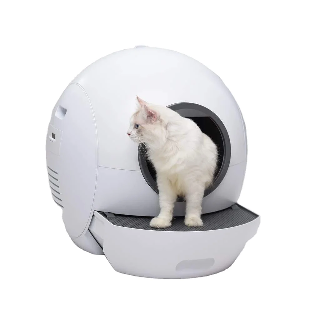 

Fully enclosed extra large automatic cat lit-ter box self-cleaning automatic cat lit-ter toilet box with UV light