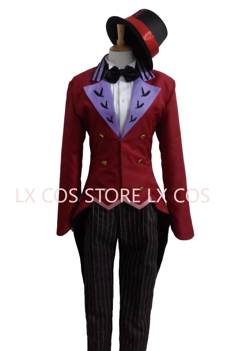 Anime Black Bullet Kagetane Hiruko Cosplay Costume with Hat