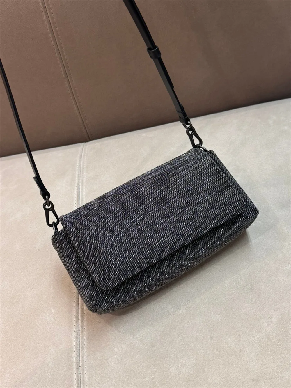 High Quality Women's Bag Bead Chain Shoulder Messenger Bags 23*12*6.5