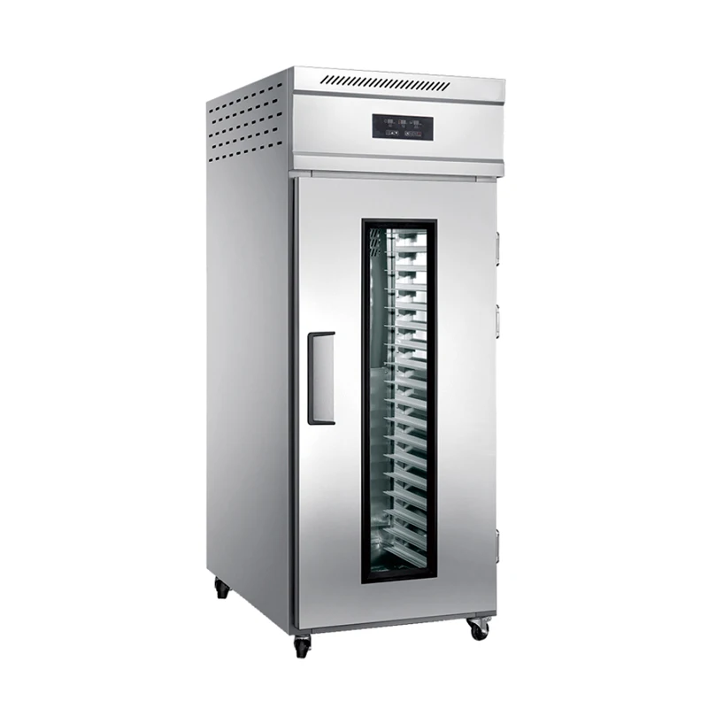 Factory Price Industrial18 24 36 Trays  Bread Used Retarder Pizza Dough Refrigerated Freezing Proofer Machine