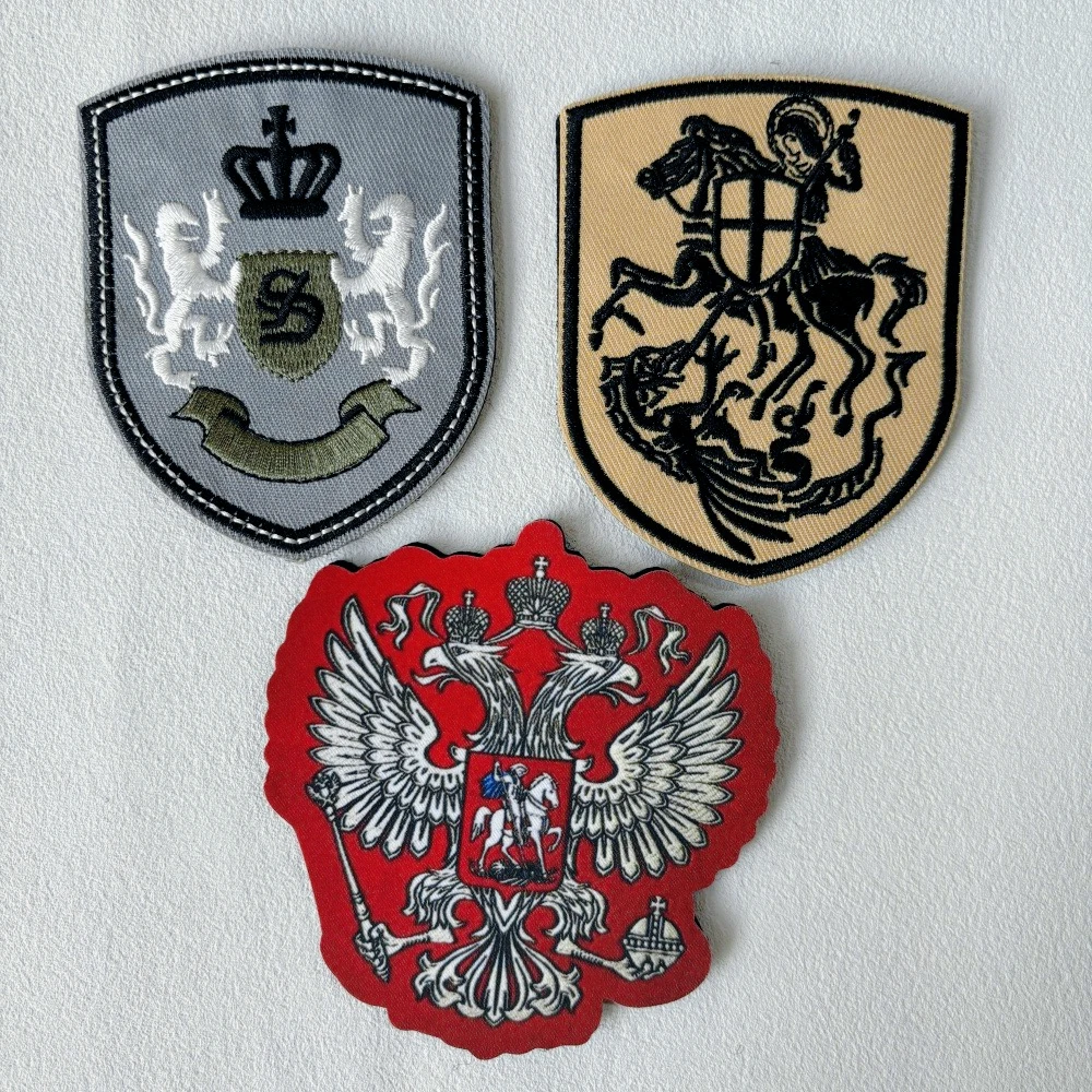 

Victory George Embroidered Hook&Loop Patches Tactical Patch Military Morale Badge Army Armband for Clothing Backpack Stickers
