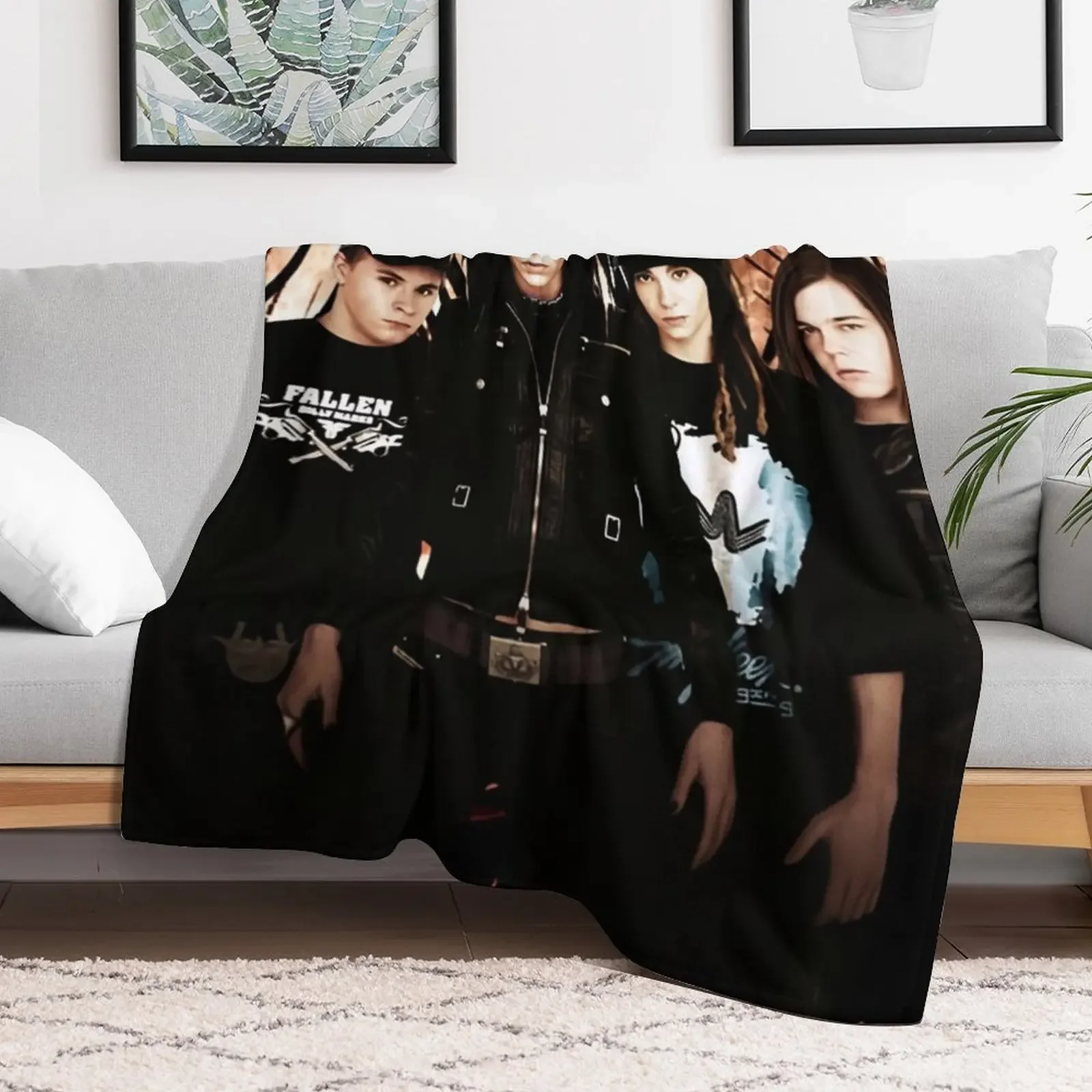 The Tokio Hotel Fire Throw Blanket Nap Bed Blankets