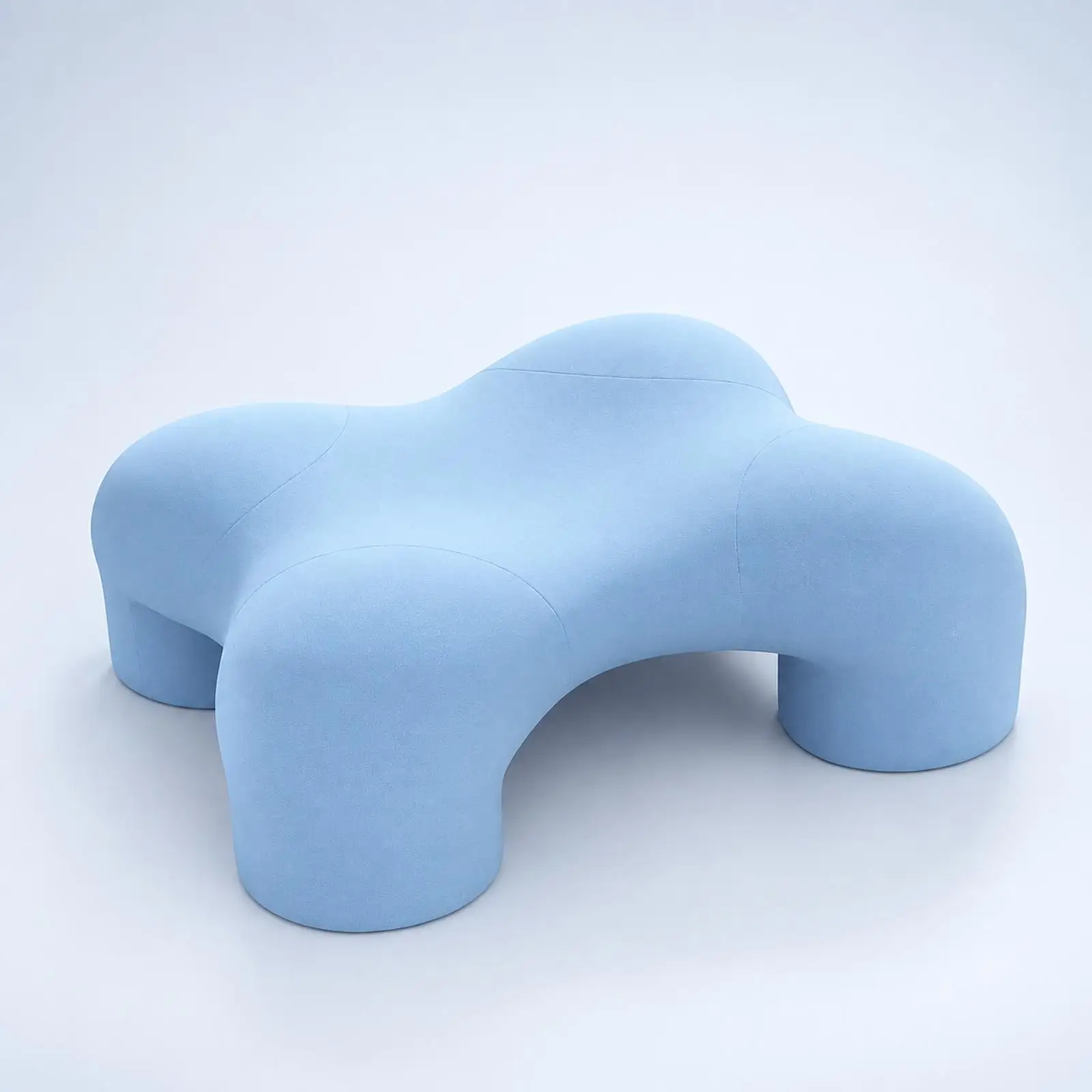 Contoured Side Pillow with Arm Openings Supportive Multi-Zone Ergonomic Pillow Pressure Reducing Contour for Resting, Lounging