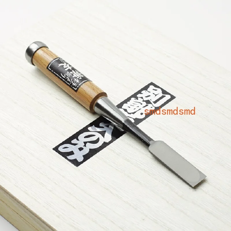 joinerychase chisel flat woodworking stick steel Anlai white paper No. 2 steel