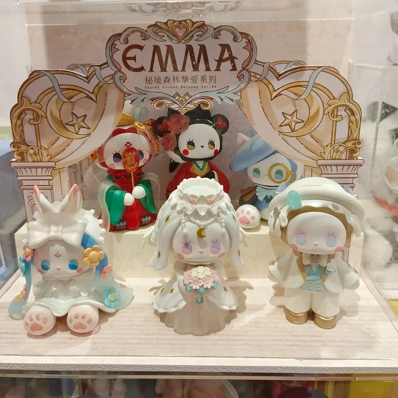 حقيقي في المخزون إيما سيكريكت فورست الحبيب سلسلة صندوق أعمى كايكسا كاجا سطح المكتب زينة زخرفية فتاة عيد ميلاد مفاجأة هدية #2