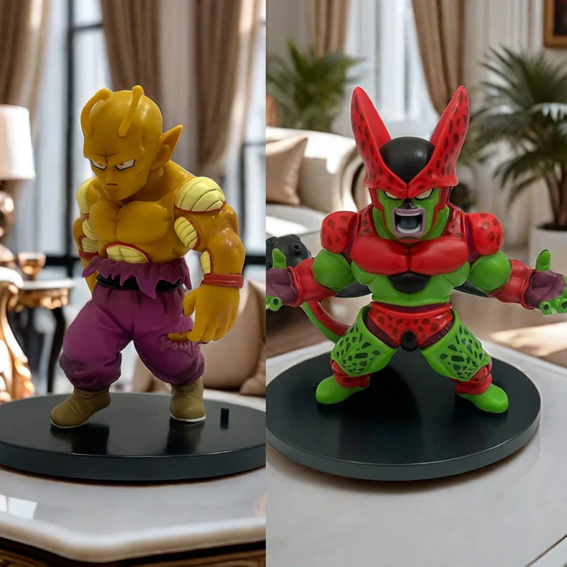 Figuras de Dragon Ball de Anime de 15cm, figuras de acción GK DBZ Piccolo Max Cell, versión Q, modelo de colección de PVC, juguetes de adorno, regalo de cumpleaños
