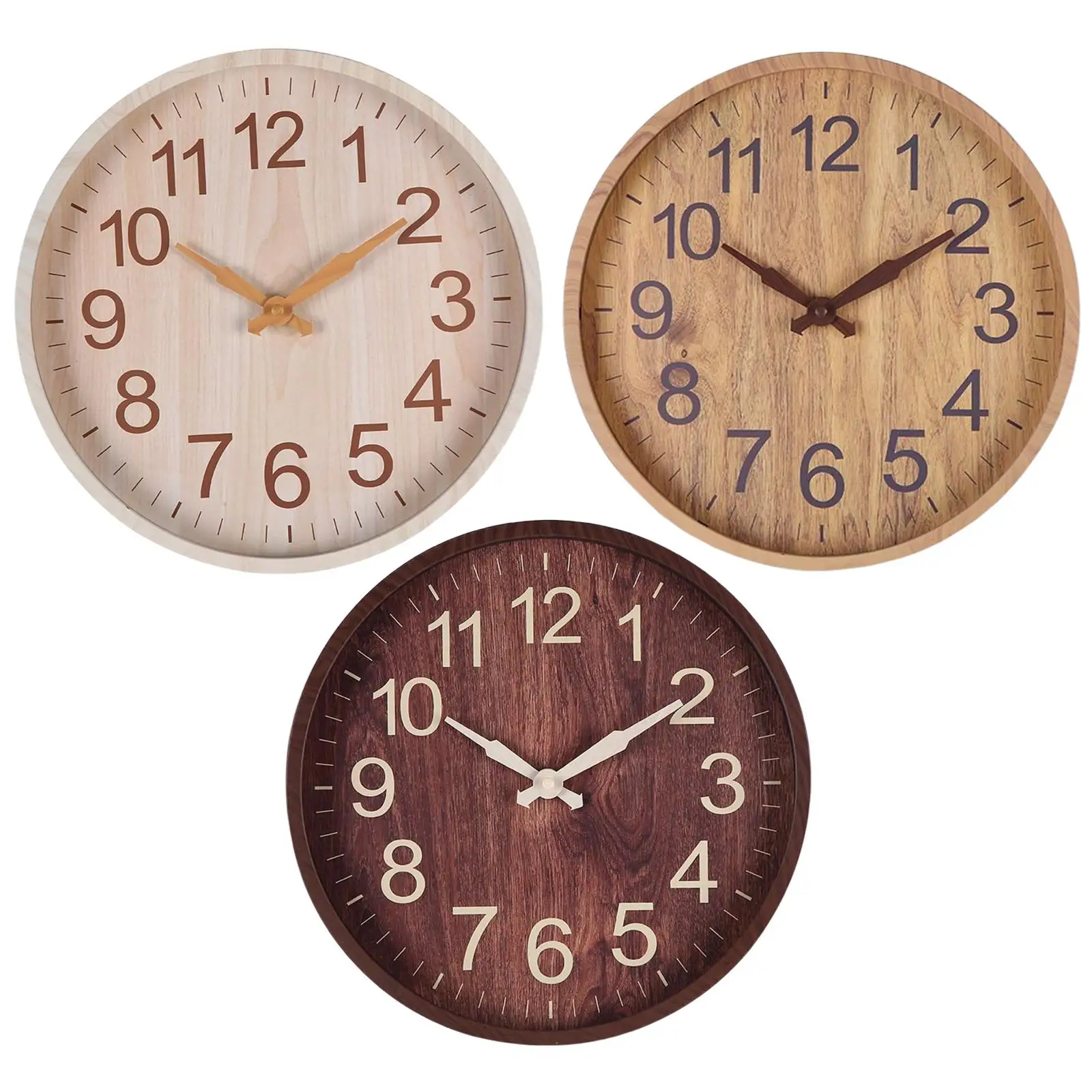 Wall Round for Home Decoration Ornament (Not Include Battery)