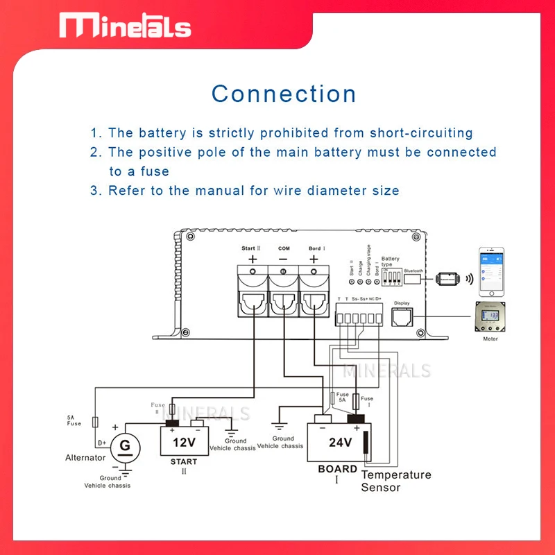 Ładowarka DC-DC 12V do 24V 25A Ładowarka DC Booster Ładowarka DC Inteligentna do RV Obsługa ładowarki Bluetooth APP