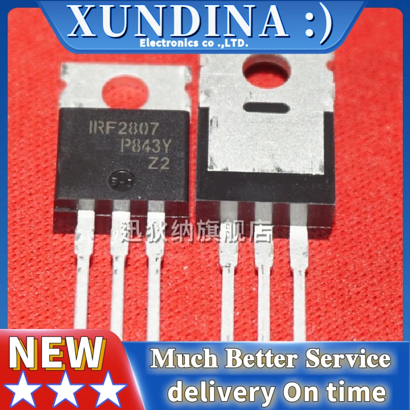 10PCS/LOT IRF2807 IRF2807PBF TO-220 new and original IC