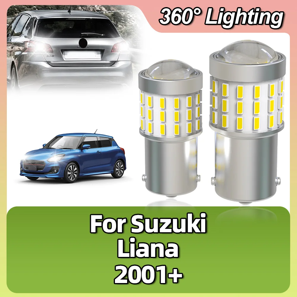 1156 BA15S P21W LED DRL Reversing Lamp 12V Car Signal Lights Bulb For Suzuki Liana 2001 2002 2003 2004 2005 2006 2007 2008-2023