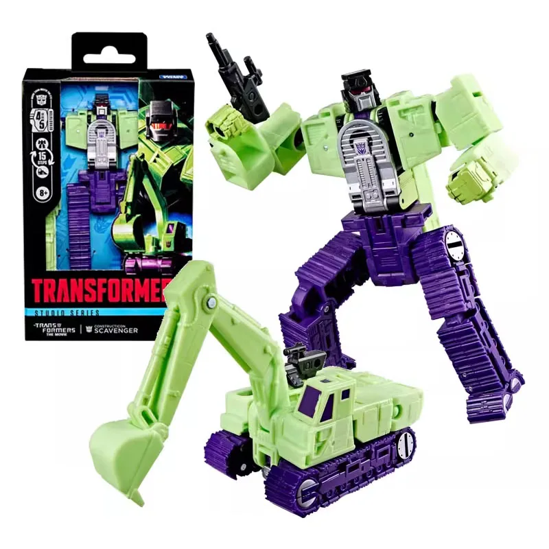 Hasbro Original Transformers Studio Series Formers Hook Long Haul Action Figure Toys for Boys Girls Gift Collectible Ornaments