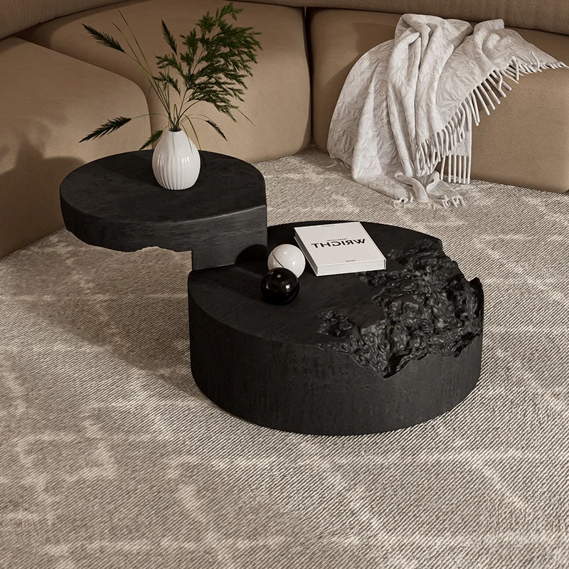 

@#Modern Luxury Normcore Designer High Low Art Display Coffee Table Creative Living Room Furniture