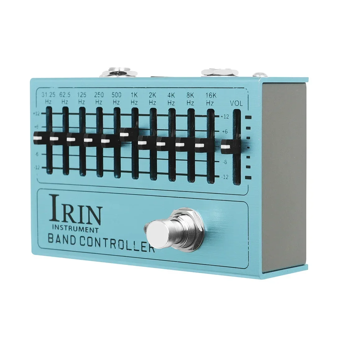 IRIN AN-40 Band Controller EQ Electric Guitar Effect Pedal 10 Band Equalizer Effect +/-12db True Bypass Pedal Guitar Accessories