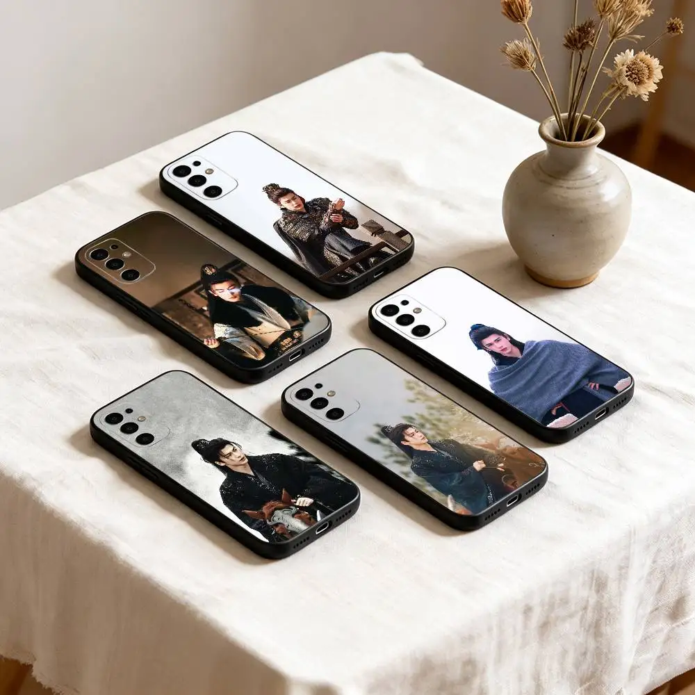 Pursuit of Jade Zhang Linghe Phone Case Black Silicone Soft For Samsung S25,S24,S21,S22,S23,S30,Ultra,S20,Plus,Fe,Lite
