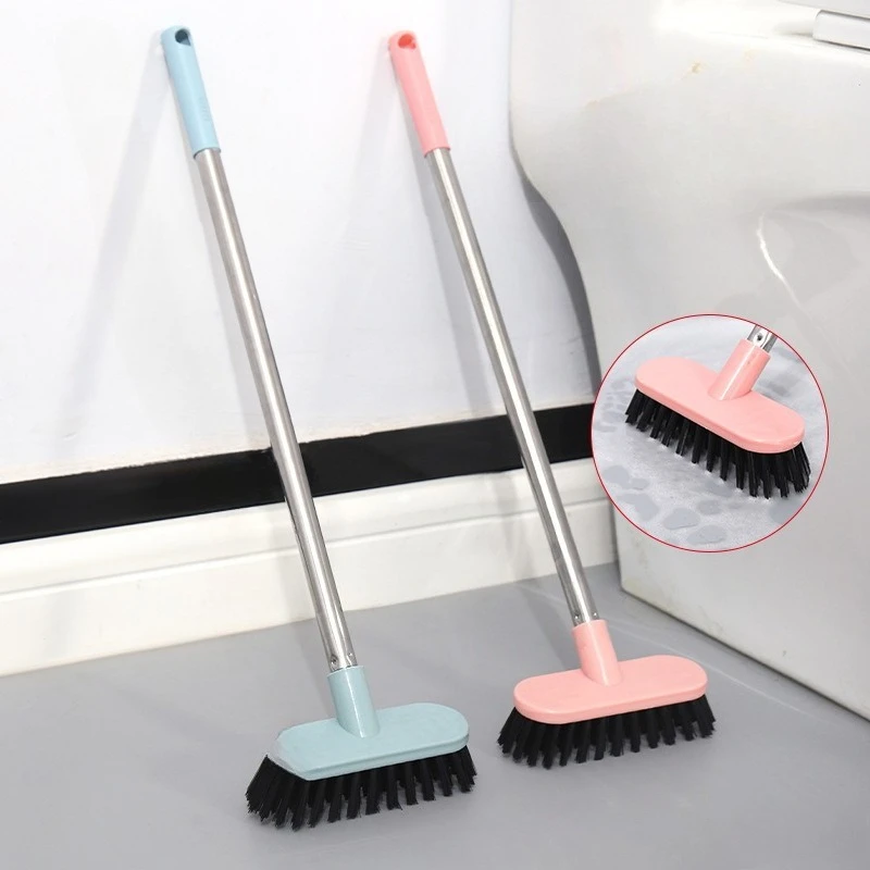 Brosse de nettoyage, brosse pour sols domestiques, cuisine, salle de bain, brosse rigide, outil de nettoyage des carreaux de céramique, accessoires ménagers