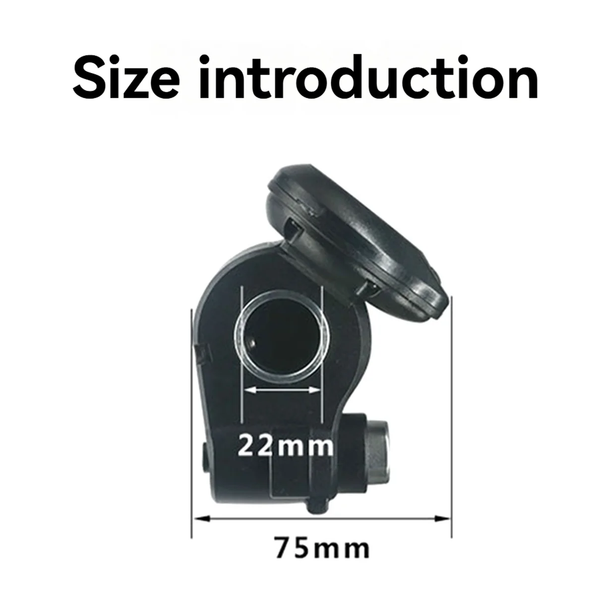 

X61A_Ebike Throttle Bicycle Digital Display Measurement Voltage Display A