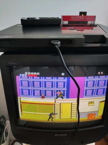 โปร่งใสสีเทา DIY 600 In 1 Master ระบบเกมสำหรับ USA EUR SEGA Master System เกมคอนโซลการ์ด