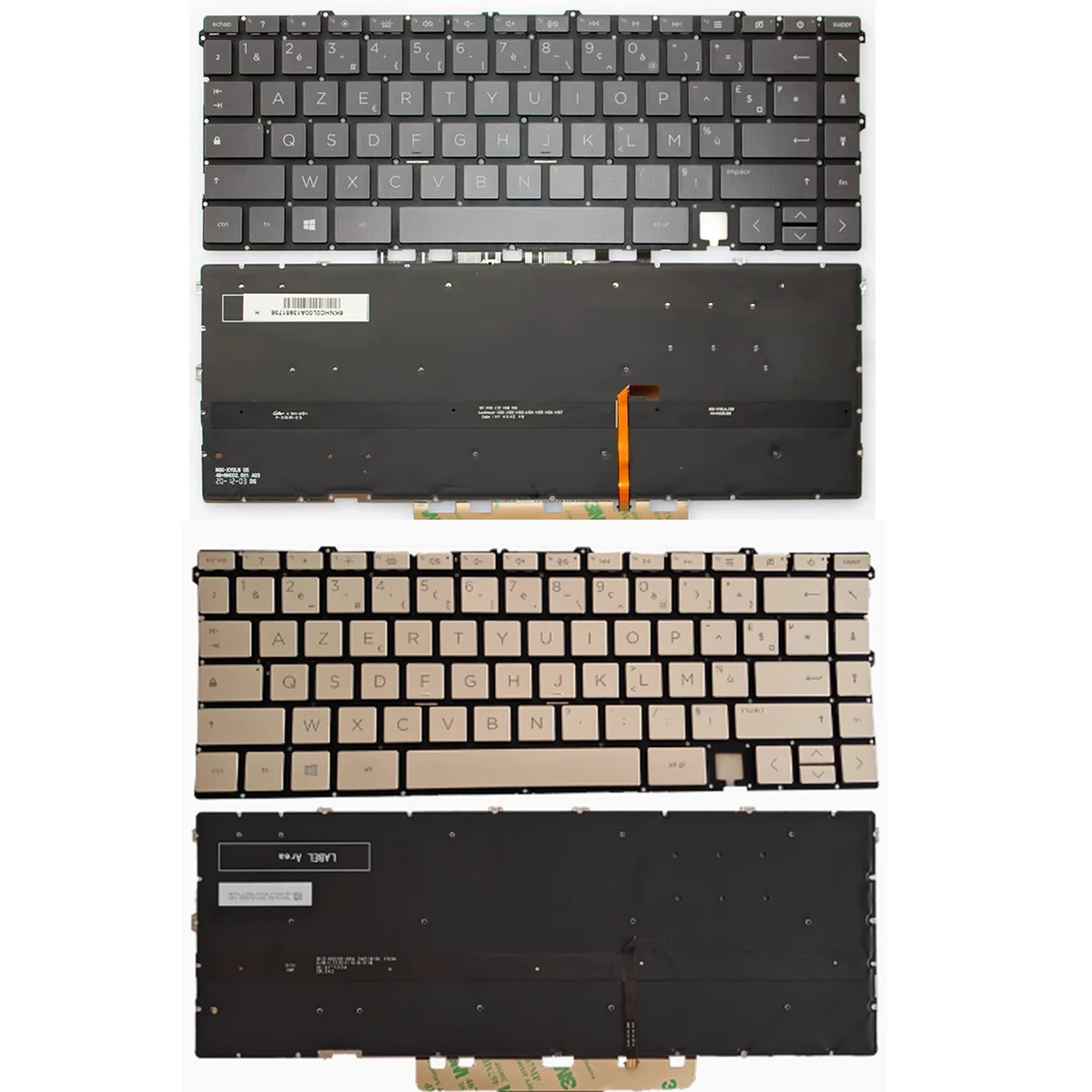 New French AZERTY Keyboard for HP ENVY 13-ay 13-ay000nf 13-ba 13-a0001nf 13-bd 13-bd0001nf 15-eu 15-eu0001nf 15-es BACKLIT