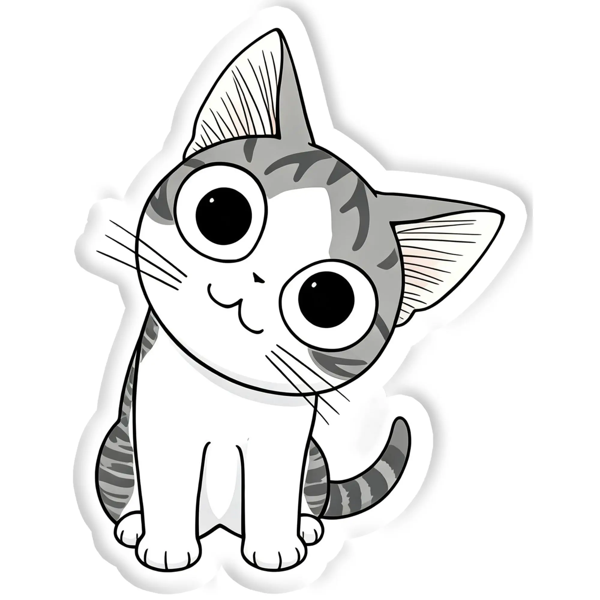 Custom Super Funny C-Chi's Sweets Homes Throw Pillows Soft Anime Kitten Plush Cushion Pillow for Bed Sofa Decoration Home