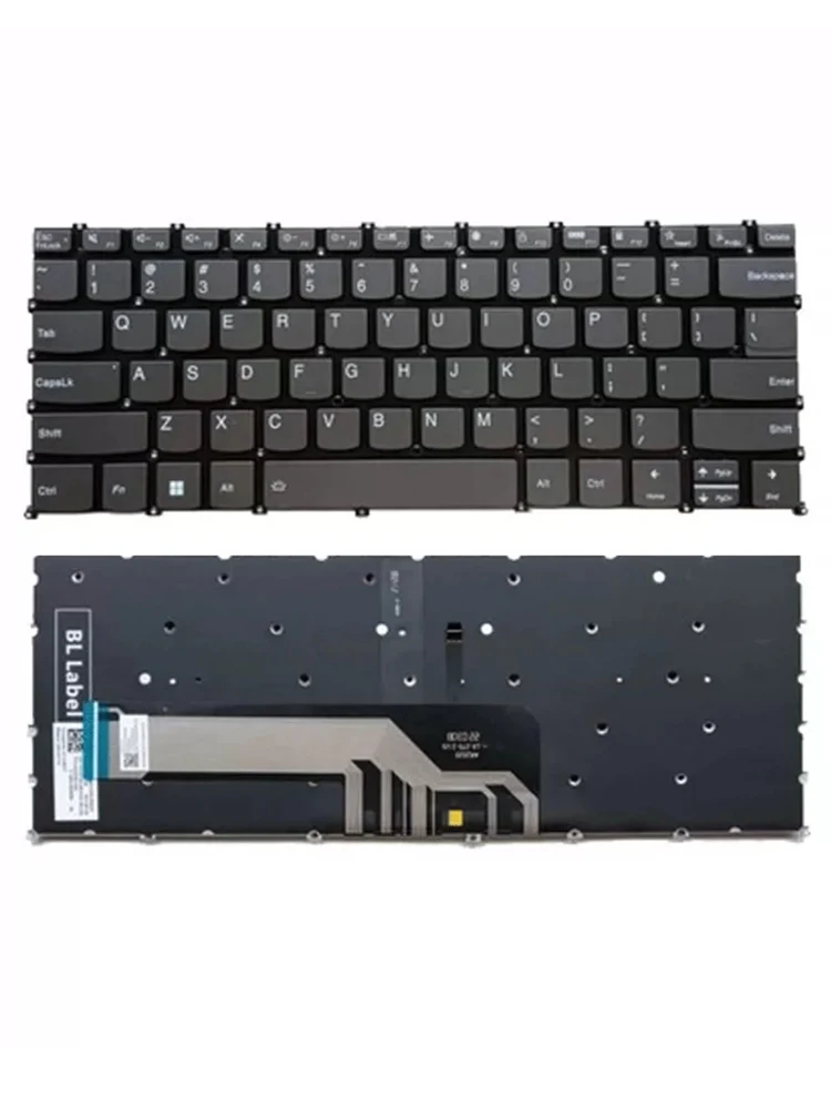 New US Laptop Keyboard for Lenovo ThinkBook 13s-IWL 13s-IML 14s-IWL 14-IML 14-IIL Notebook Keyboard With Backlit