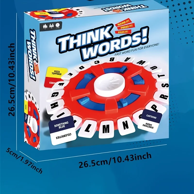 Alphabet Board Toys, Educational Board Games, Family and Friend Interactive Strategy Card Games, Party Games.