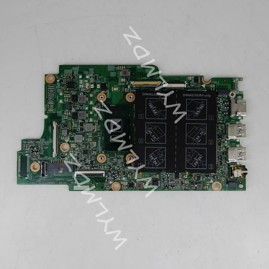 15296-1 with i3 i5 i7-6th 7th Gen CPU Notebook Mainboard For Dell Insprion 13 5368 7368 15 5568 7569 7778 Laptop Motherboard